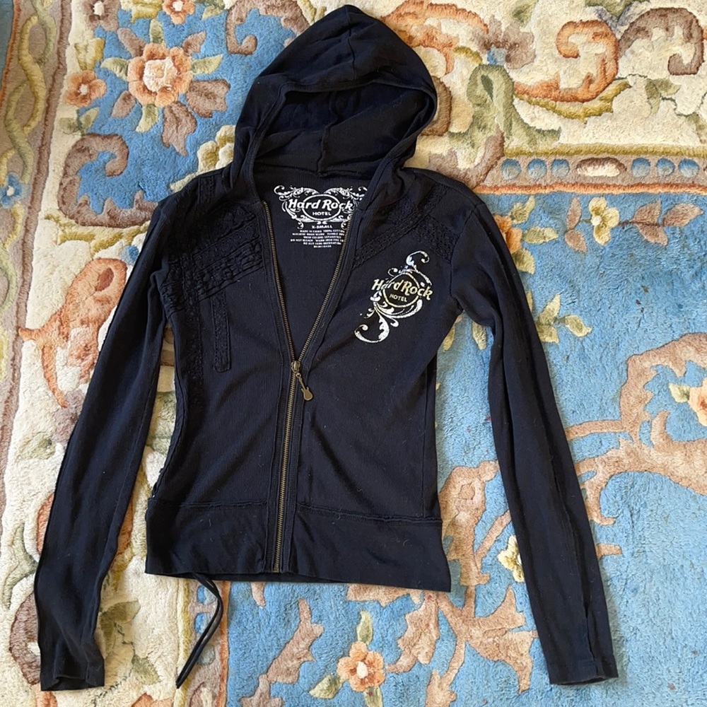 black hard rock x-small